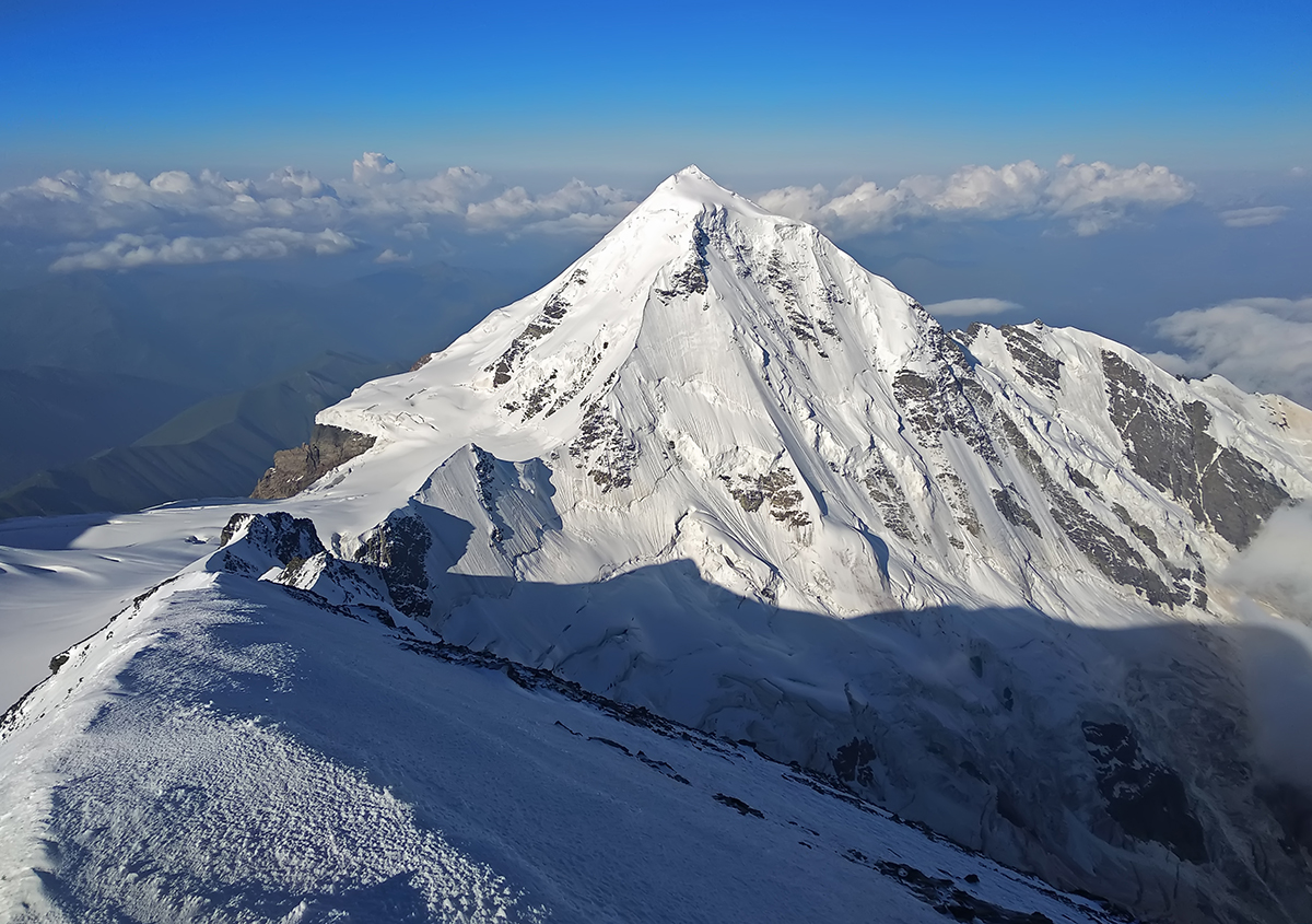 Mount Tetnuld in Svaneti