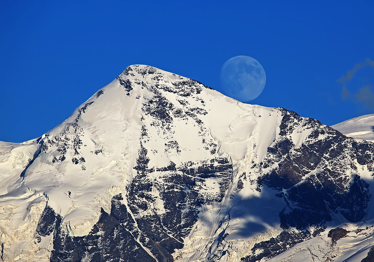 Mount Tetnuld in Svaneti