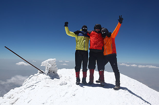 At the top of Mount Ararat