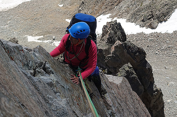 Climbing the peak of the MNR in the North Caucasus - advanced category of difficulty