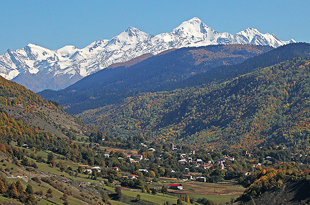 Вершина Тетнульд, Грузия, Сванетия