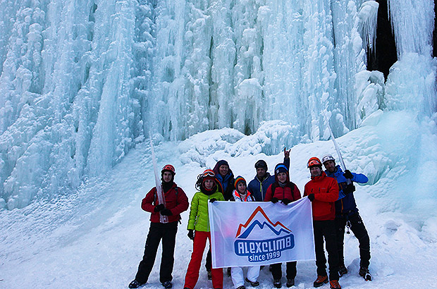 MCS AlexClimb Norway Iceclimbing Course