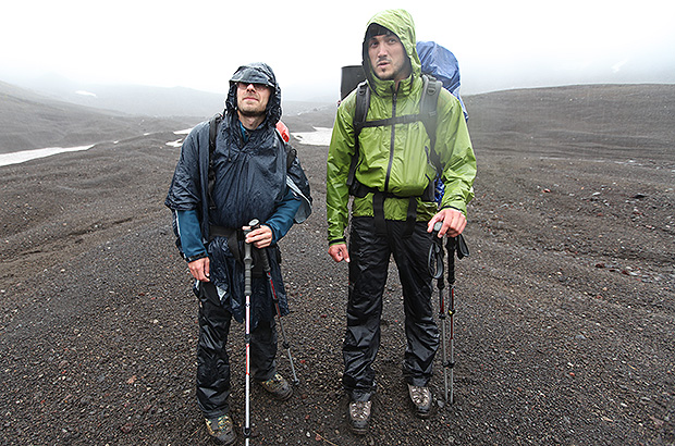 Trekking poles make it easier to move on any type of mountain terrain