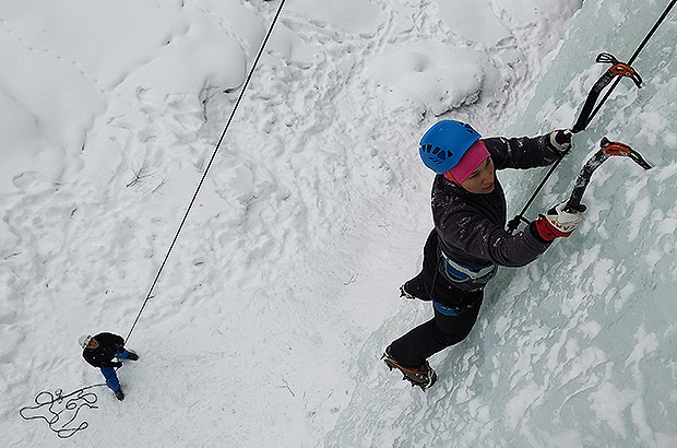 Norway Iceclimbing training Course