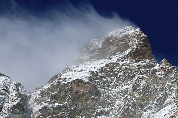 Matterhorn Summit Tower - final 250 vertical meters of sheer wall