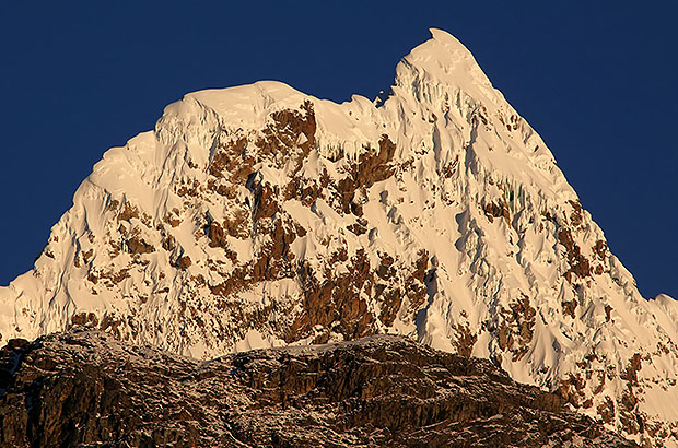 Summit of Siula Grande, Peru